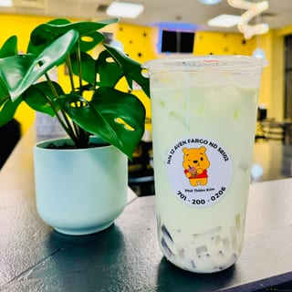 Trà Sữa Dưa Gang (Honeydew Milk Tea)