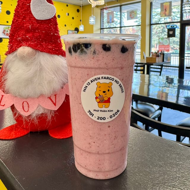 Sinh Tố Dâu (Strawberry Smoothie).