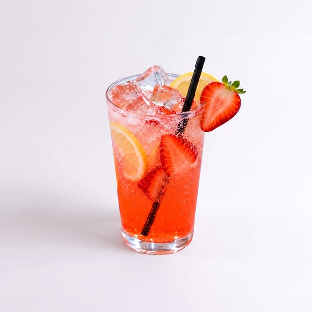 54C. Soda Chanh Dâu (Soda Strawberry Lemon).