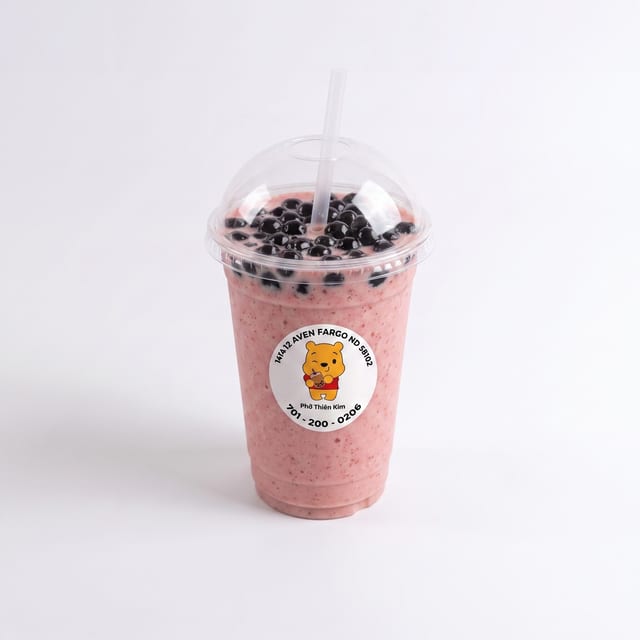 53F. Sinh Tố Dâu Chuối (Strawberry Banana Smoothie).