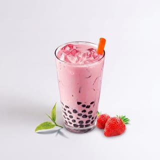 41. Trà Sữa Dâu (Strawberry Milk Tea)