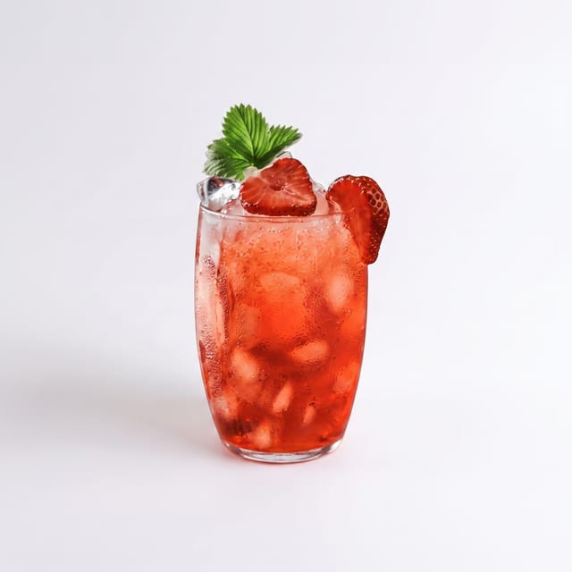 55. Soda Dâu (Strawberry Soda).