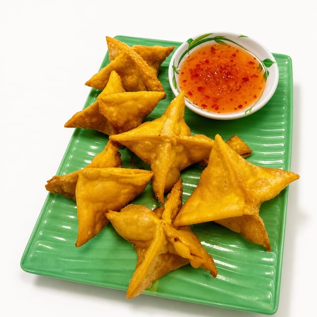 5E. Hoành Thánh Chiên Phô Mai (Fried Cream Cheese Wonton).