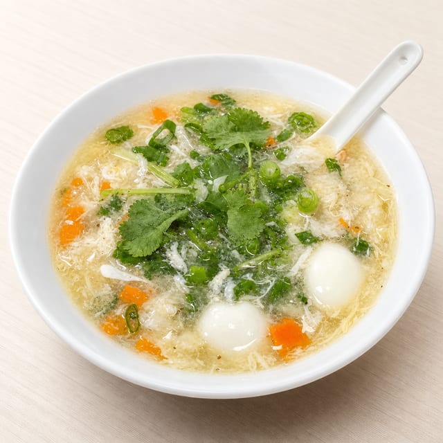 Súp Cua (Vietnamese Crab Soup).