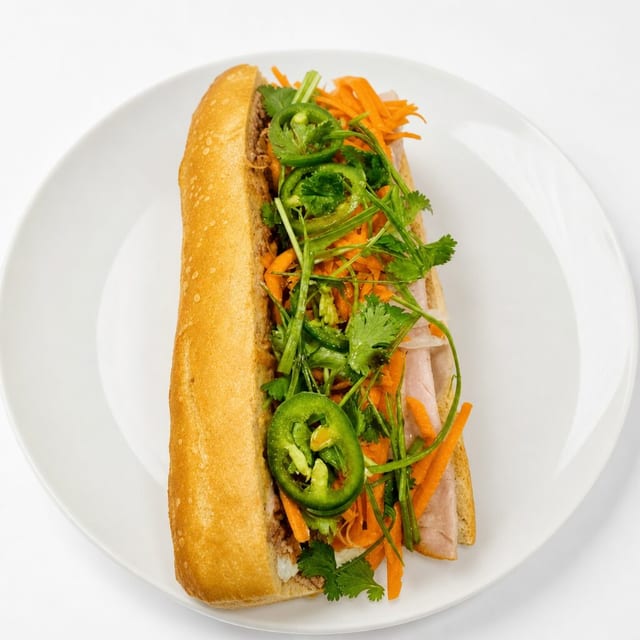 8C. Bánh Mì Patê (Vietnamese Pate Sandwich).