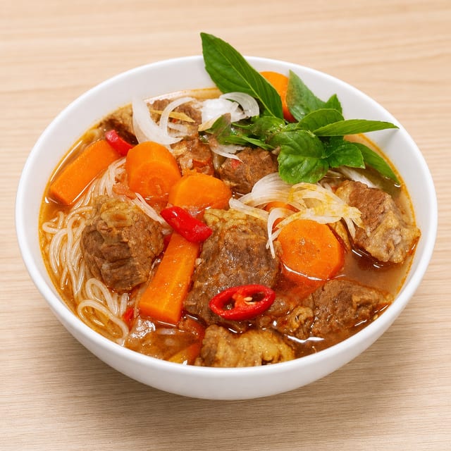 69. Hủ Tiếu Bò Kho (Beef Stew with Noodles).