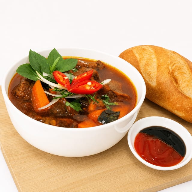 69A. Bánh Mì Bò Kho (Beef Stew With Bread).