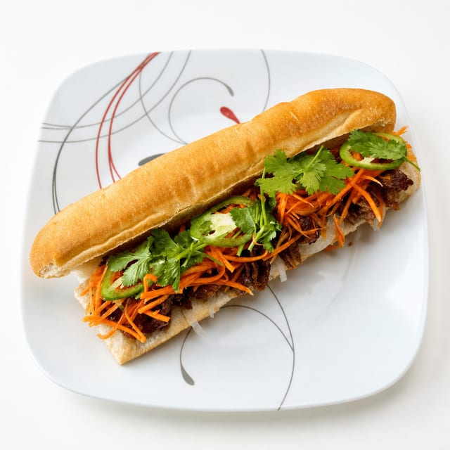 6. Bánh Mì Bò Nướng (Grilled Beef Sub).