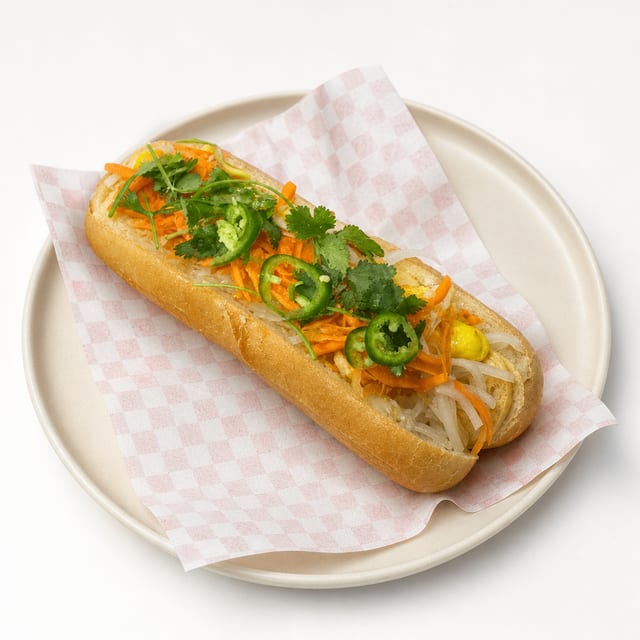 8A. Bánh Mì Ốp La (Egg Omelet Sub).
