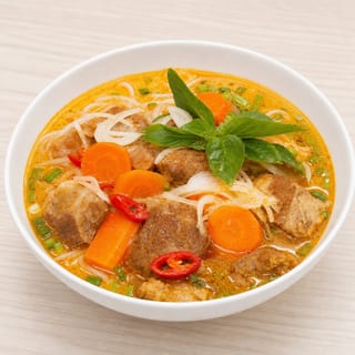 67. Cà Ri Gà (Curry Chicken Vermicelli Noodle Soup)