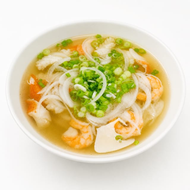13A. Phở Hải Sản (Seafood Noodle Soup).